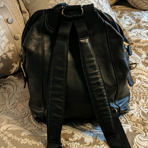 RARE FIND VINTAGE COACH LEATHER BACKPACK - Picture 3 of 9